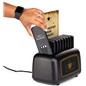 Portable battery dock charging station with over charging protection