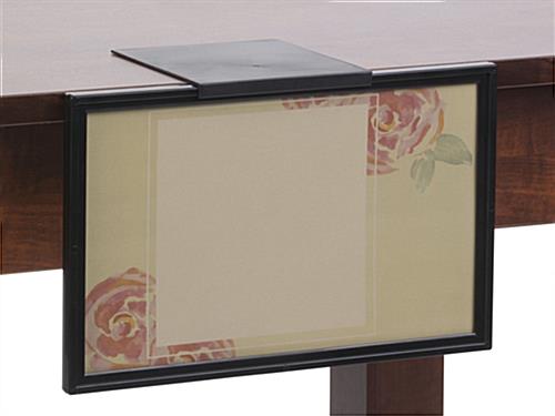 11” x 7" Shelf Talker Stand for Sales 11” x 7" Shelf Talker Stand to Overhang from Surfaces