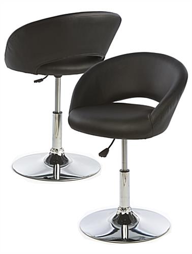 Bar Lounge Seat, Max Height Bar Lounge Seat, Pull Handle to Adjust Height