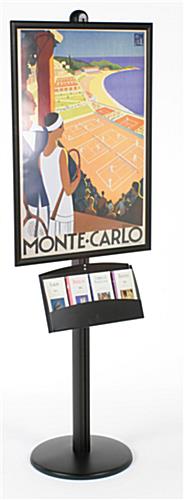 Indoor Poster Frame Stand indoor poster frame stand