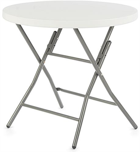 Folding Café Table is 31.5" Wide Folding Café Table is 31.5" Wide
