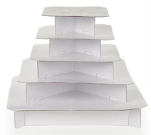 Square Cupcake Stand for Weddings, Parties and Corporate Events Square Cupcake Stand