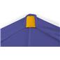 Bar height spandex table cover with reinforced leg pockets