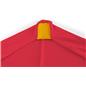 Bar height spandex table cover with round surface tops