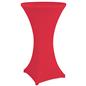 Red stretch highboy cover with reinforced foot pockets