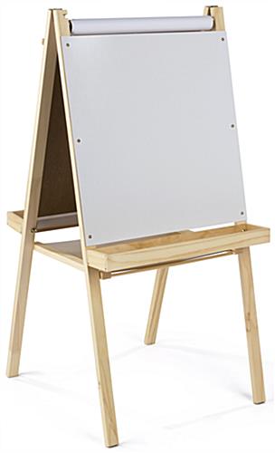 Wooden 2 In 1 Easel 2 In 1 Easel with Wooden Frame