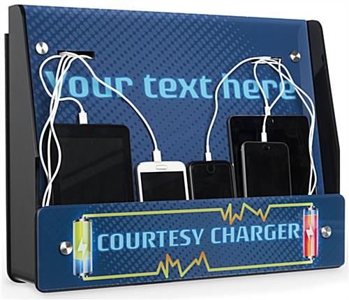 Wall Mount Device Charger Station for Androids Wall Mount Device Charger Station for iPhones