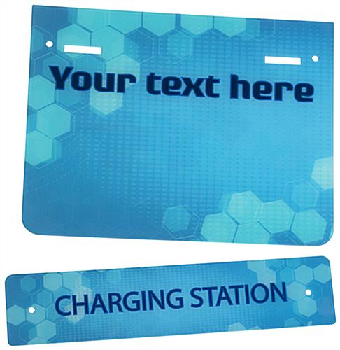Replacement “Charging Station” Graphic with Editable Text Replacement “Charging Station” Graphic with Stock Artwork