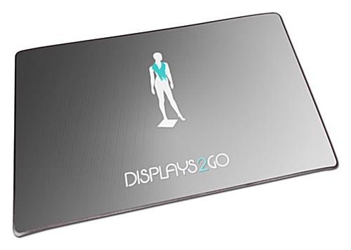 11" x 17" Countertop Sign Mat With Custom Graphics Customized 11" x 17" Countertop Sign Mat