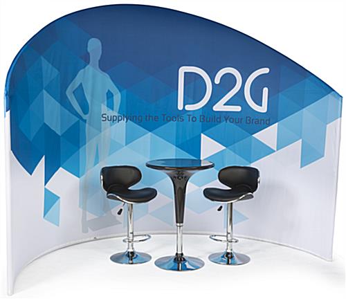 Trade Show Furniture and Graphics Kit, Entire Collection Trade Show Furniture and Graphics Kit with Stools & Table