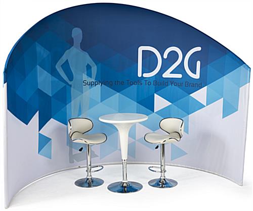 Trade Show Furniture and Graphics Set, Entire Collection Trade Show Furniture and Graphics Set for Comfortable Conventions