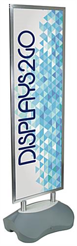 Custom Sidewalk Sign is a UV Graphic on 20" x 59" Coroplast UV Graphic 20" x 59" Custom Sidewalk Sign