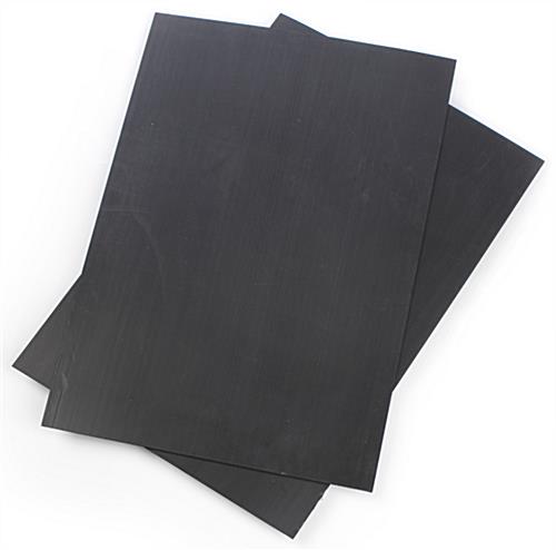 This sign blank measures 24" x 36" Corrugated Plastic Sign Blank