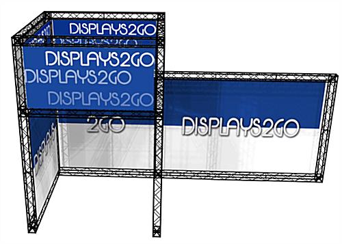 Exhibition Truss System Great for Businesses Exhibition Truss System, 230.95" Overall Width