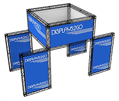 Trade Show Booth Truss Kit Great for Auto Shows Trade Show Booth Truss Kit, Black