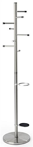 Nude View of Coat Rack with Umbrella Stand Floor Standing Coat Rack with Umbrella Stand