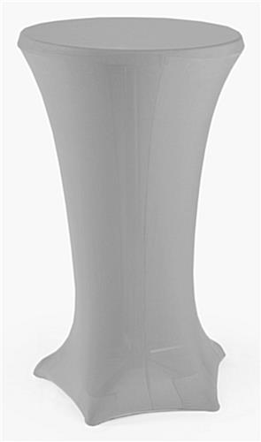 Silver Tablecloth for FOLDR2646 Easy to Set UpSilver Tablecloth for FOLDR2646