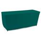 Convertible table cloth with forest green color