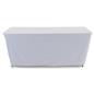 Convertible table cloth is rectangular shaped