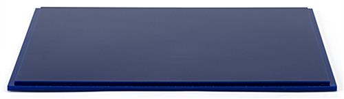 12" DCS Series Blue Acrylic Square Display Base Adds Color to Your Exhibit Display 12" DCS series blue acrylic square display base .5" thick
