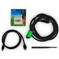 Power cord, HDMI cable, and SD card included
