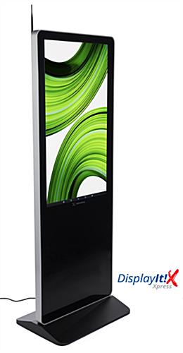 43" Digital Advertising Display System with User-Friendly DisplayItXpress Content Management Software 43" digital advertising display system with LCD non-touch screen