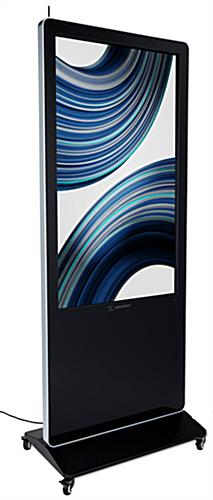 55" Advertising Multimedia Kiosk with WiFi and Bluetooth Connectivity 55" advertising multimedia kiosk with USB and HDMI connectivity ports