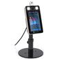 Adjustable countertop temperature screening device with 7 inch LCD screen