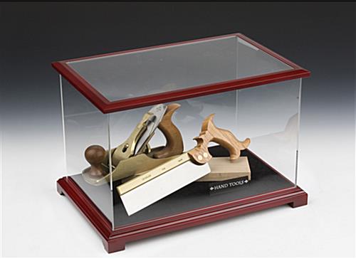 Model Display Cases Include Removable Ball Cradle Model Display Cases