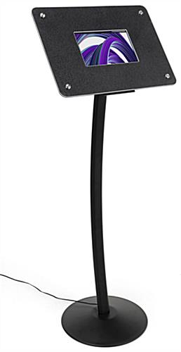 Small Digital Display Stand - Easily Convey Marketing Messages in Your Lobby Area Small digital display stand with photo video and audio capabilities