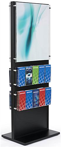 Free Standing 20 Pocket Brochure Holder for Retail Free Standing 20 Pocket Brochure Holder with Removable Standoffs
