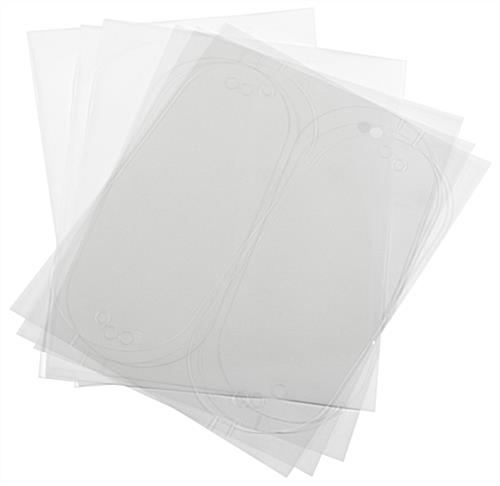 Replacement Printable Film Sheets for DSIGN104OV Replacement Printable Film Sheets for DSIGN104OV