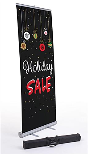 Spruce Up a Retail Display with this Commercial “Holiday Sale” Chalkboard Banner Commercial “Holiday Sale” chalkboard banner with festive artwork