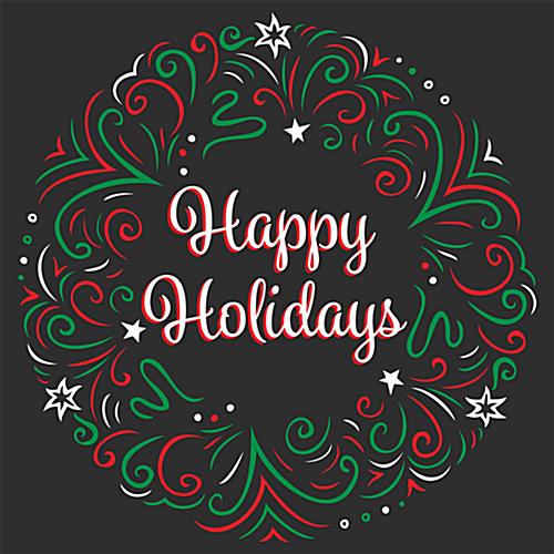 48” x 48” Seasonal Floor Decal - Great for Creating Impactful Display 48” x 48” seasonal floor decal with stock graphics