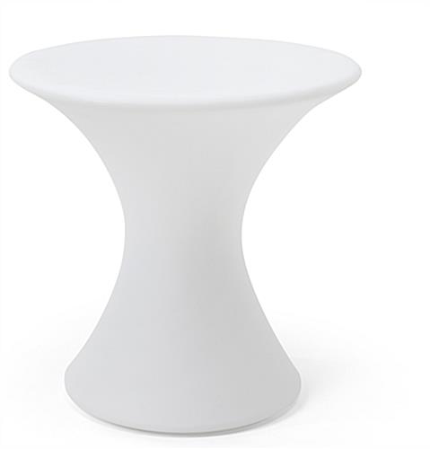 LED Cocktail Table is Fun and Memorable Bar Furniture LED cocktail table with 23.5-inch diameter top
