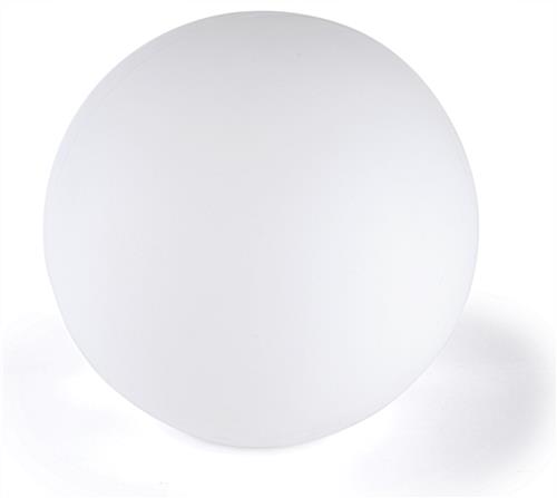 This Large LED Ball Lamp Sets a Romantic Glow for Weddings LED ball lamp has with frosted white finish