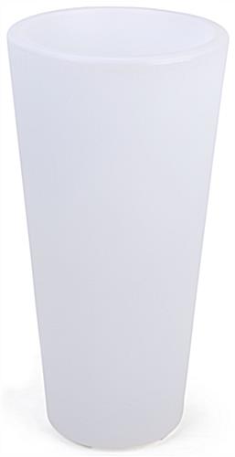 This LED Ice Bucket/Planter is Perfect for Your Outdoor Restaurant LED ice bucket/planter is made with rugged polyethylene