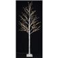 Lighted birch tree with portable break down design