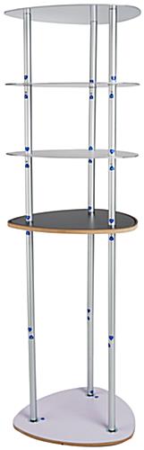 Nude View of Pop Up Display Tower 6.25' Tall Pop Up Display Tower