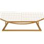 Circle grid backdrop with large rectangular base