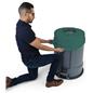 Spandex trash can covers with machine washable spandex material