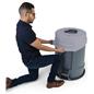 Spandex trash can covers are washer machine and dryer safe