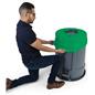 Spandex trash can covers are machine and dryer safe