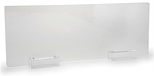 This Cubicle Sneeze Guard is Perfect for Common Work Spaces Clear acrylic cubicle sneeze guard