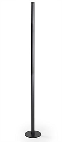 Surface Mount Art Stanchions for Exhbitions and Museums Surface mount art stanchions with powder coated stainless steel finish