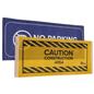Custom printed barrier sign