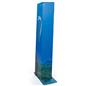 Custom cardboard sanitizer floor dispenser with wrap around graphics