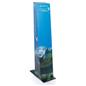 Custom cardboard sanitizer floor dispenser with easy assembly