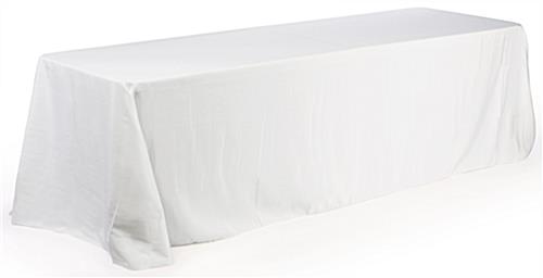Event Table: Includes White, 3-Sided Table Cover event table