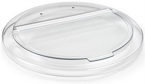 Add-On for BRLFSLN, BRLFSLLBS, & BRLFSLDBS for 17"Dia. Bins Flip Open Add-On for BRLFSLN, BRLFSLLBS, & BRLFSLDBS